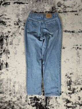 Vintage Made in Canada Levi's 606 Orange Tab Denim Jeans